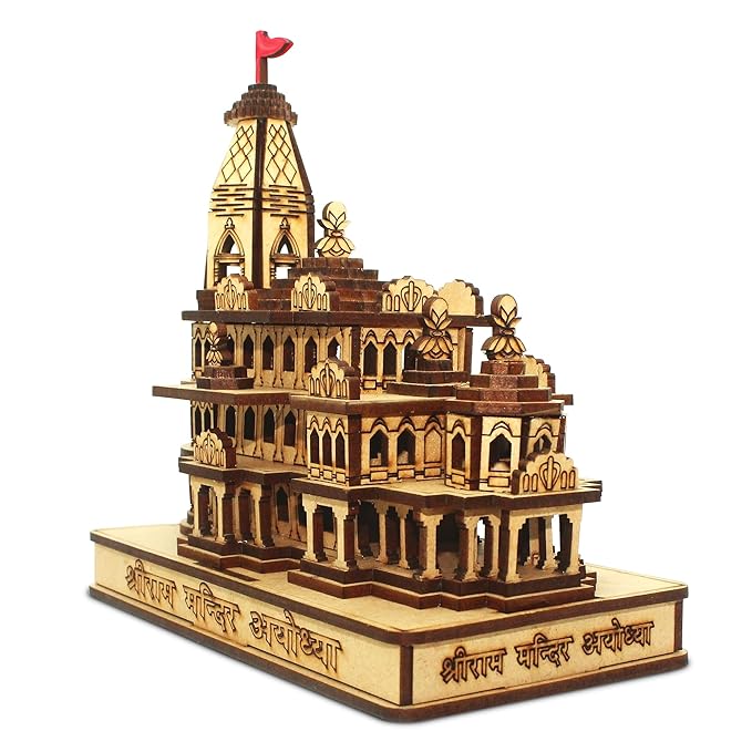 Ram Mandir Ayodhya 3D Model Wooden Temple Ram Mandir Ayodhya 3D Model Wooden Temple